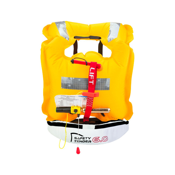 Pack: Self-Inflating Life Jacket with 3 Spare Cartridges